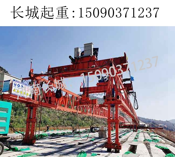 180T架橋機施工現場